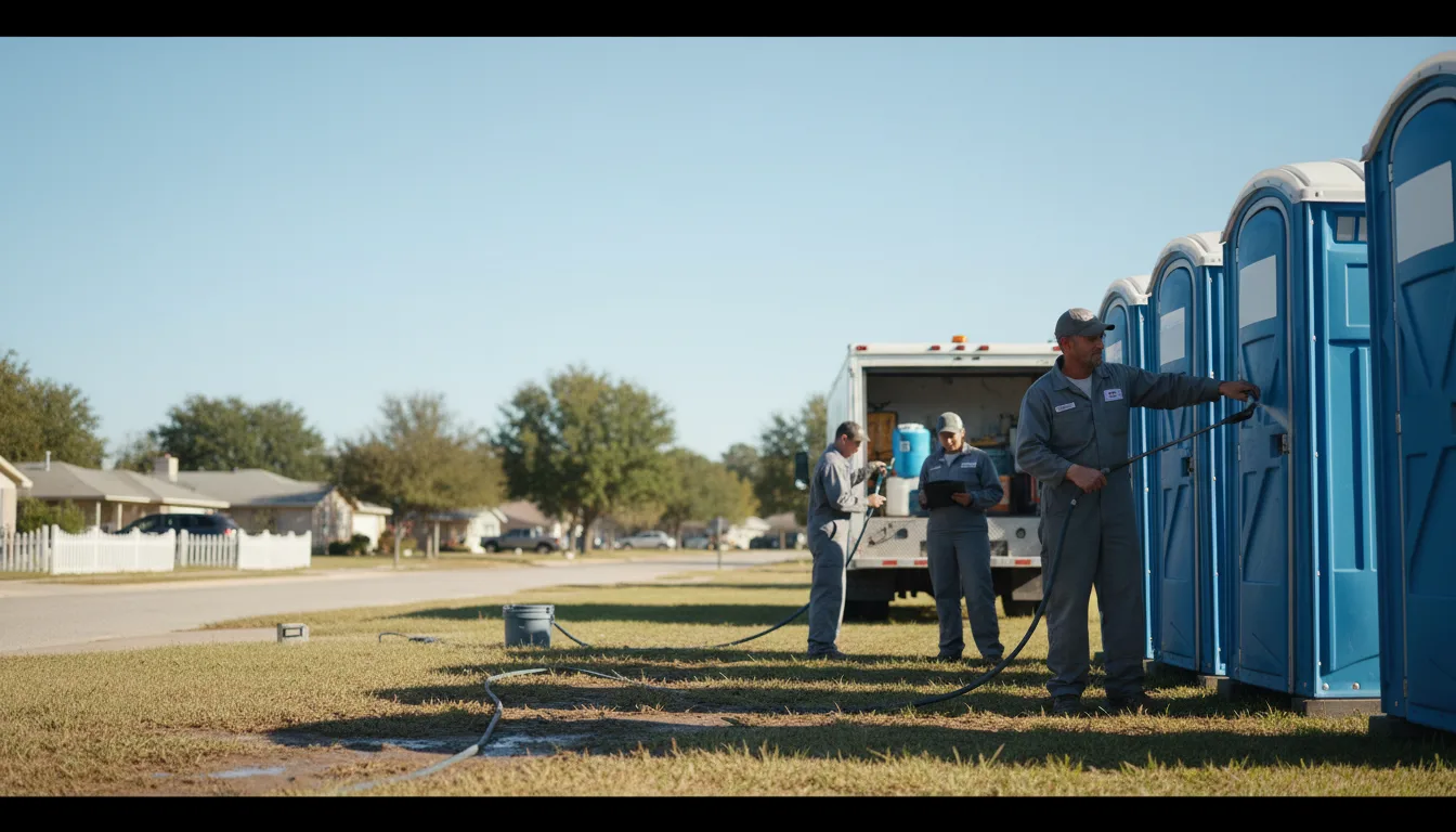 Long-Term Portable Toilet Rental in Crawford, GA near me
